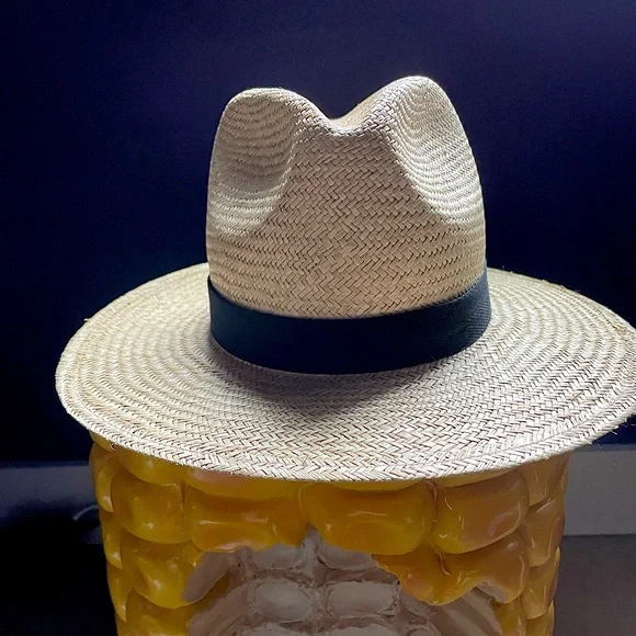 Yellow 108 Straw Fedora